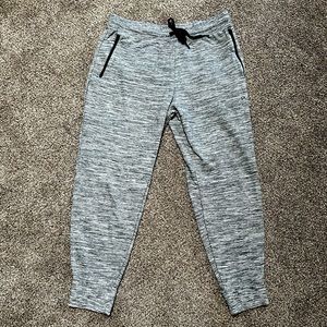 Men’s Grey GapFit All Elements Fleece Joggers